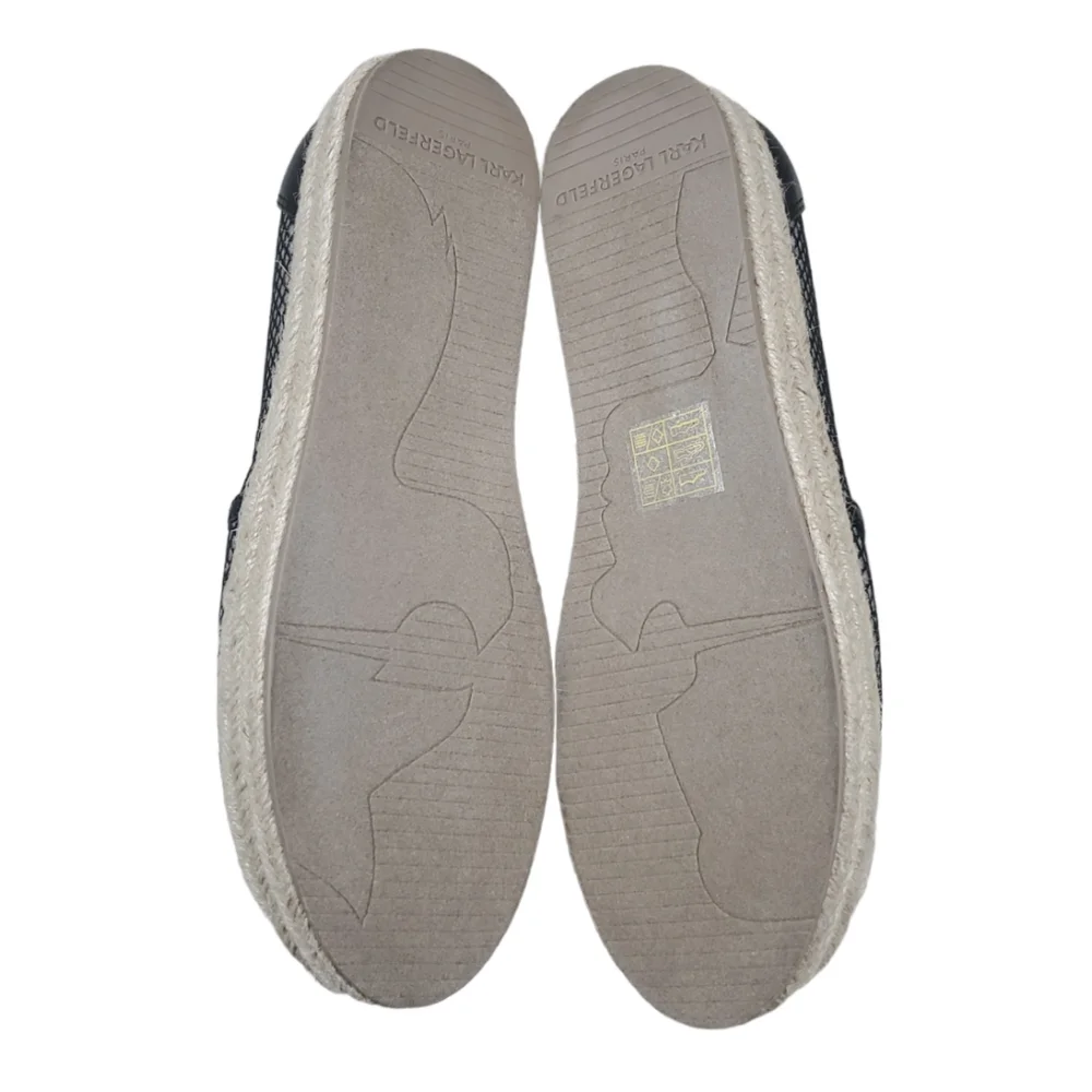 Adila Leather Platform Espadrilles
